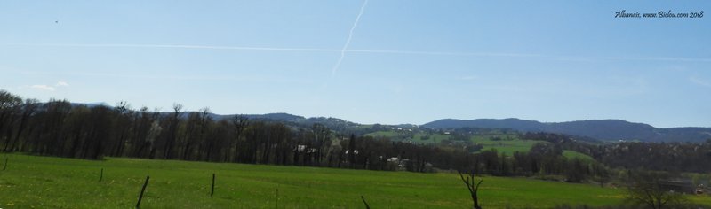 sur le vélo-route des lacs de Savoie : En Albanais