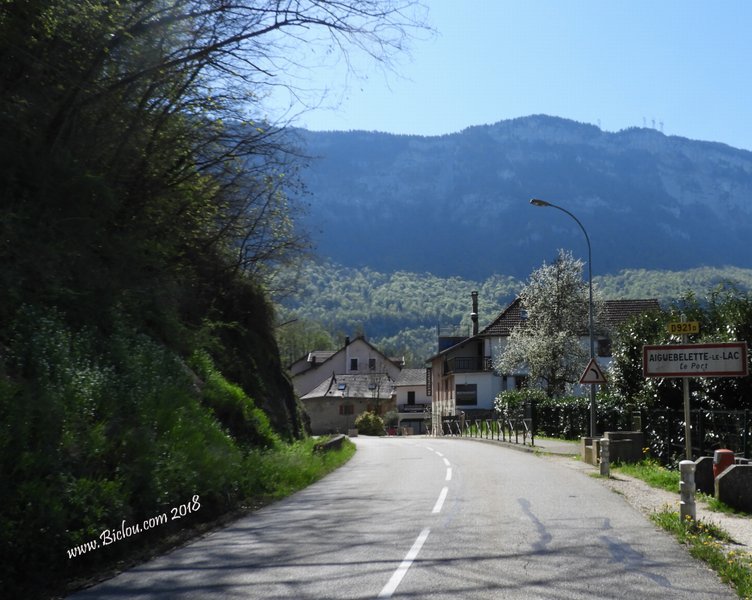 Arrivée à Aiguebelette