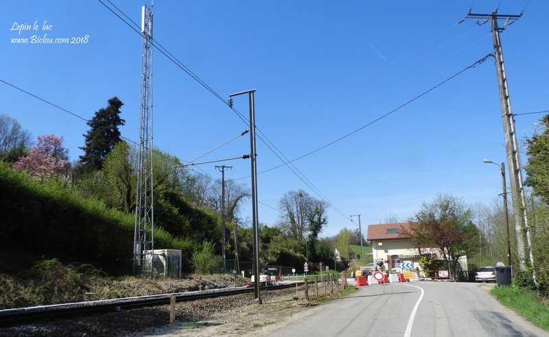 Passage à niveau fermé en effet