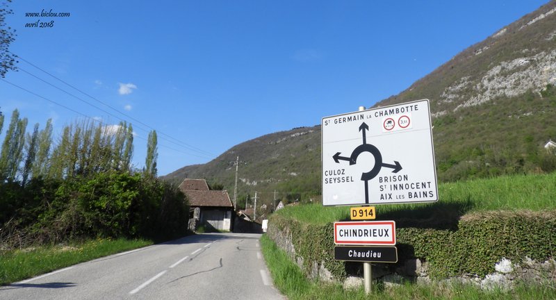 Chindrieux, non non nous n'irons pas grimper à la Chambotte ..