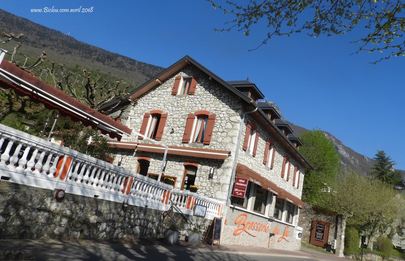 Un des restaurant de Bourget du lac