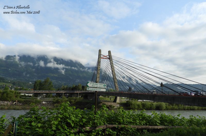 L'isère à Albertville