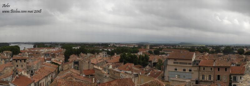 Arles, vue panoramique