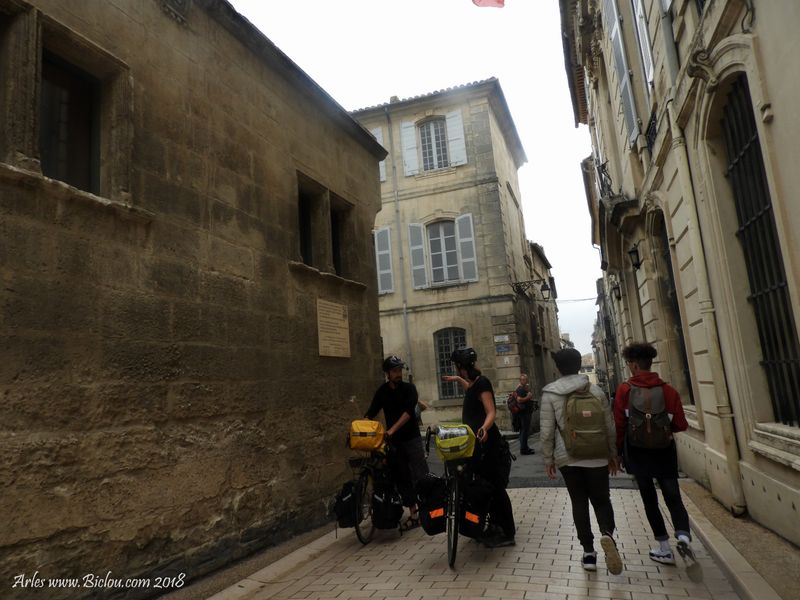 Cyclotourisme : Sacochards , à Arles