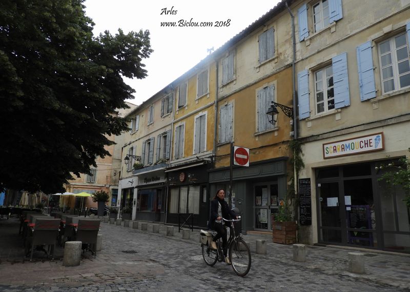 La bicyclette commence a servir de vecteur de déplacement à Arles en 2018