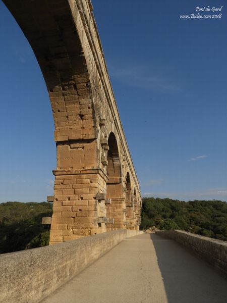 Détail pont du gard