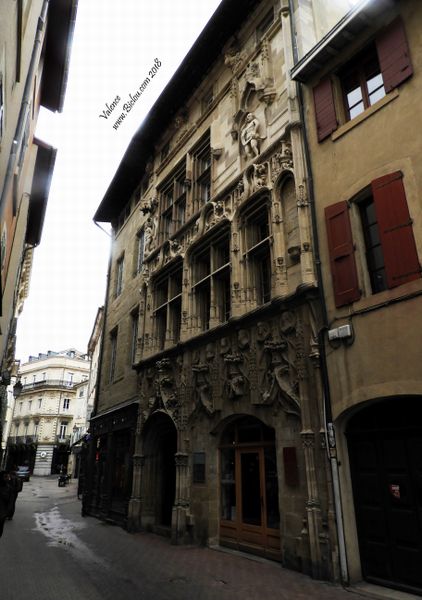Valence : Maison des Têtes à Valence