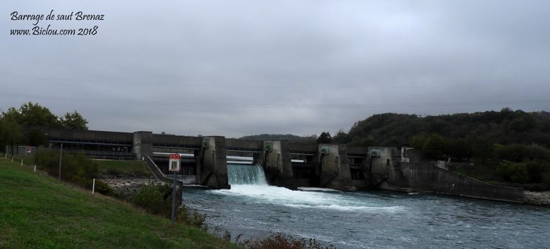 Barrage de Saut Brenaz