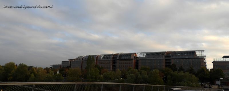 Lyon : la cité Internationale 