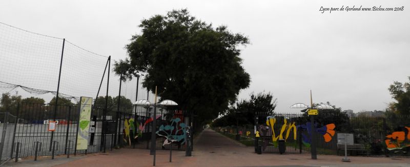 Lyon, parc de Gerland