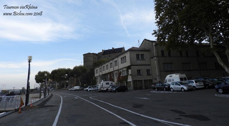 Piste cyclable à Tournon, Ardèche 2018