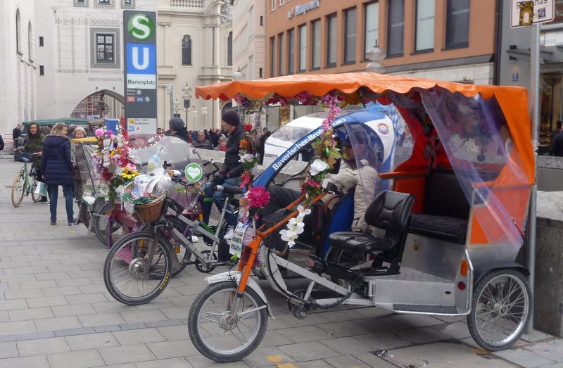 Rickshaw à Munich