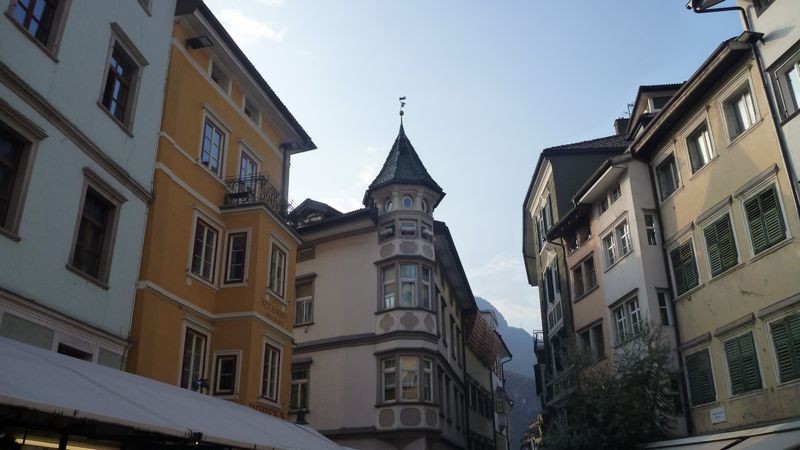 Riches Façades de Bolzano