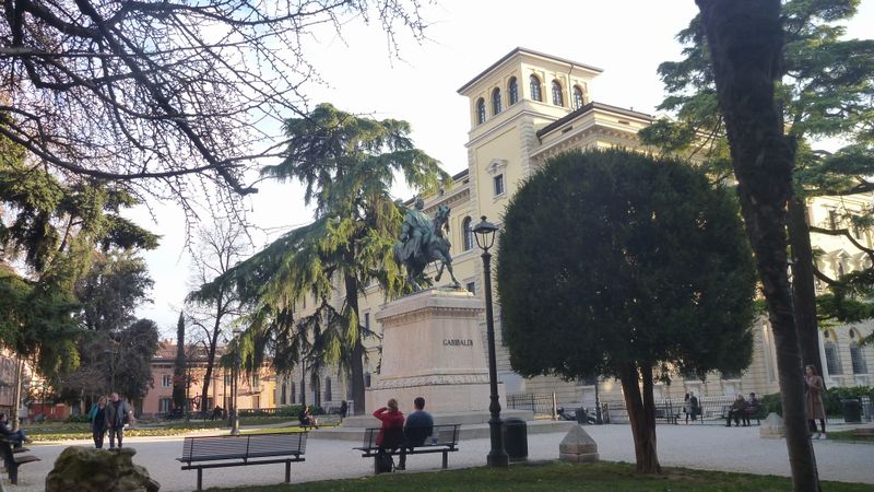 Statue de Garibaldi à Verona