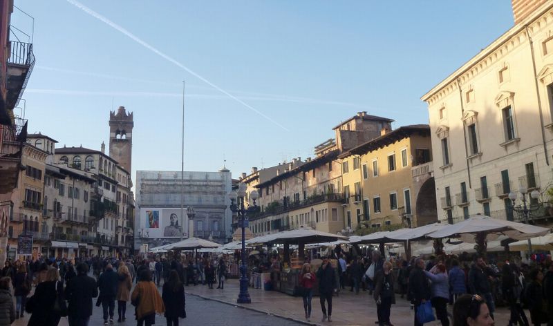 Tanta gente a Verona ..