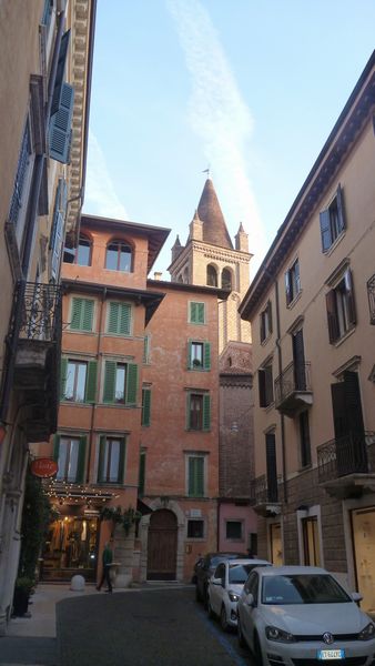 Façades ocres de Verone