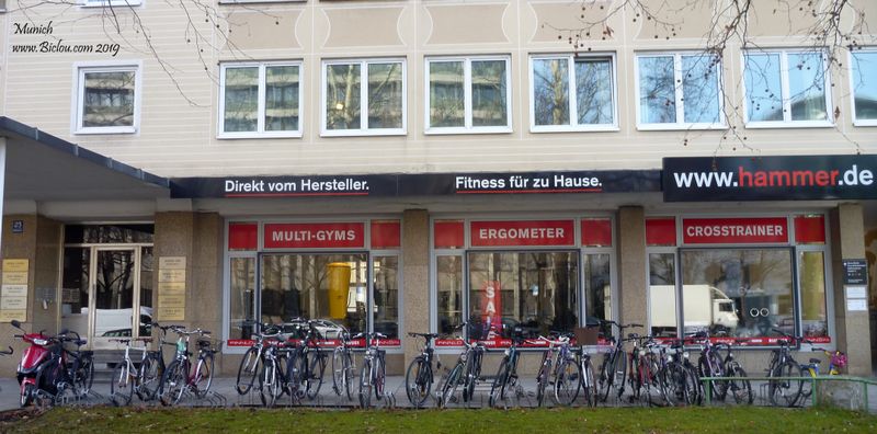 Fitness, on y vient à vélo en Allemagne, pas en bagnole comme en France voisine