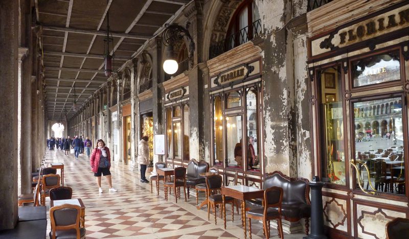 Galerie de la place saint Marc de Venise