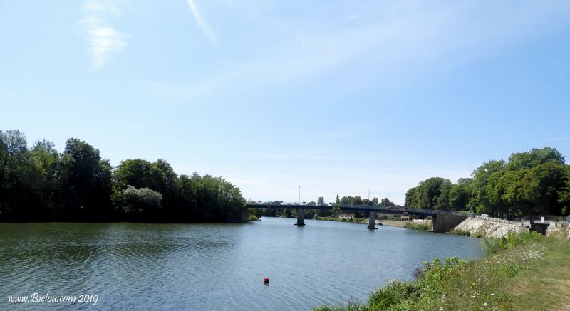 La Saône à Pontailler