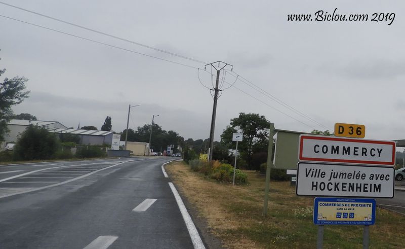Arrivée à Commercy