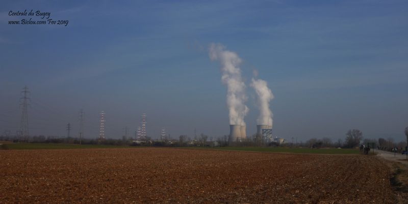 2019 : La centrale du Bugey fume encore sa vapeur d'eau