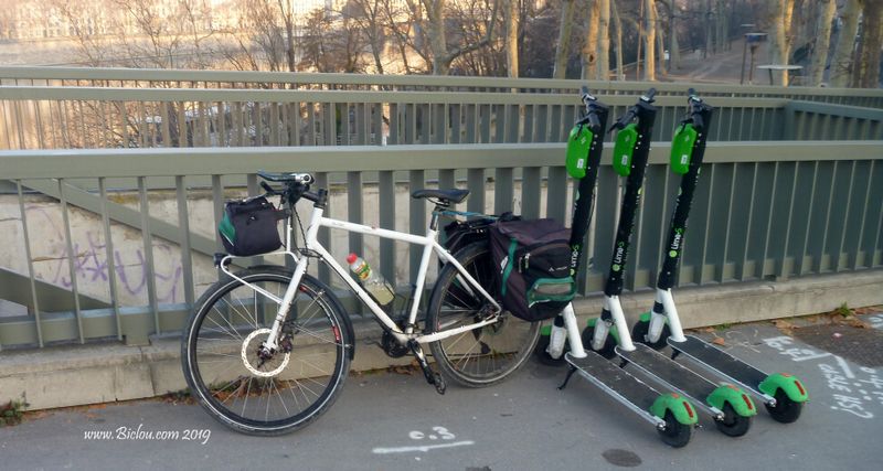 Mon Coeur et les trotinettes, à Lyon en 2019