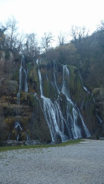 Cascade Glandieu, ou coule le Gland