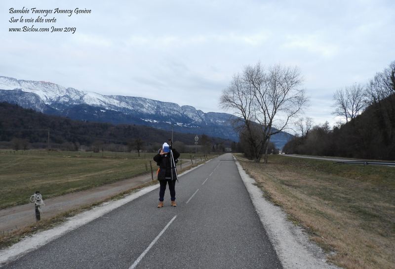 En route pour Doussard sur la Voie verte Faverges Annecy 