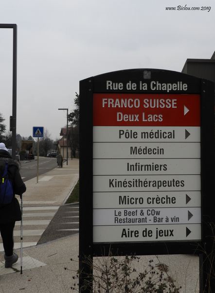 Le Chable ; commerces Franco suisses