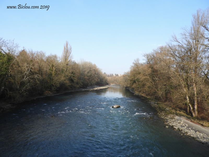 L'Arve au pont de Vessy
