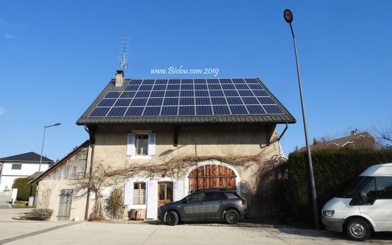 50 metres carrés de panneaux solaires à Noiret
