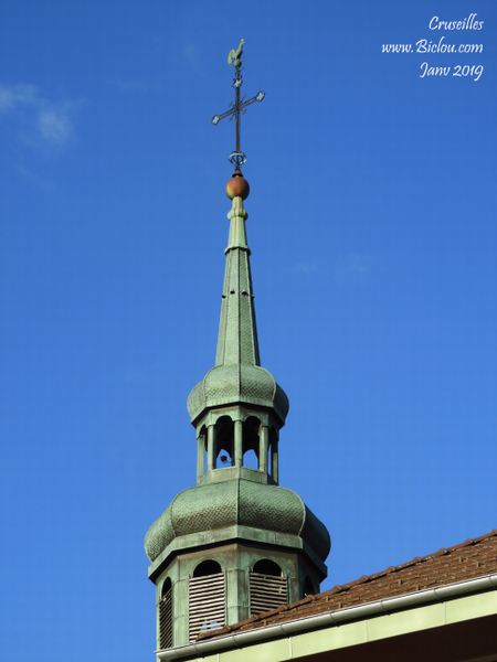 Clocher de Cruseilles , Mont-Sion en 2019