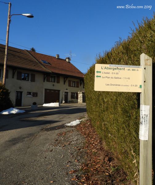 L'abergement : Balisage ..