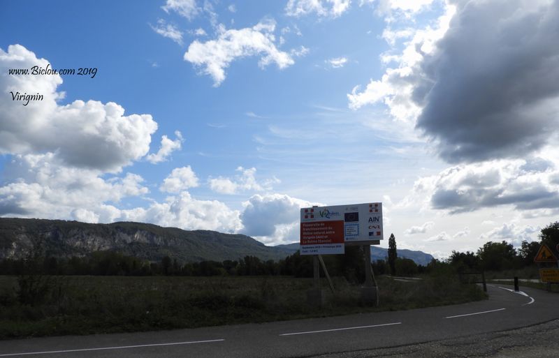 Travaux ViaRhôna à Virignin Oct 2019