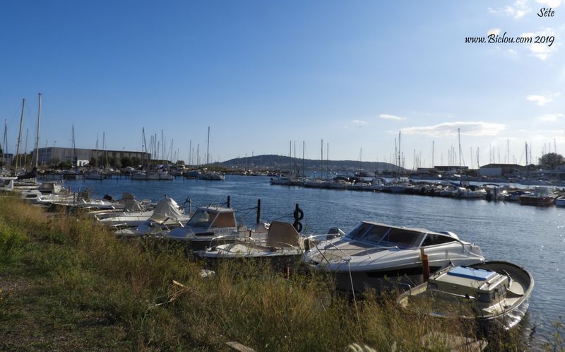 Arrivée à Sète