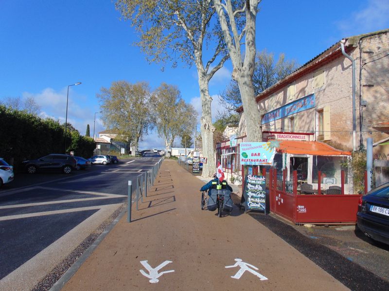 Le bout des Ponts, peu avant Pont saint Esprit