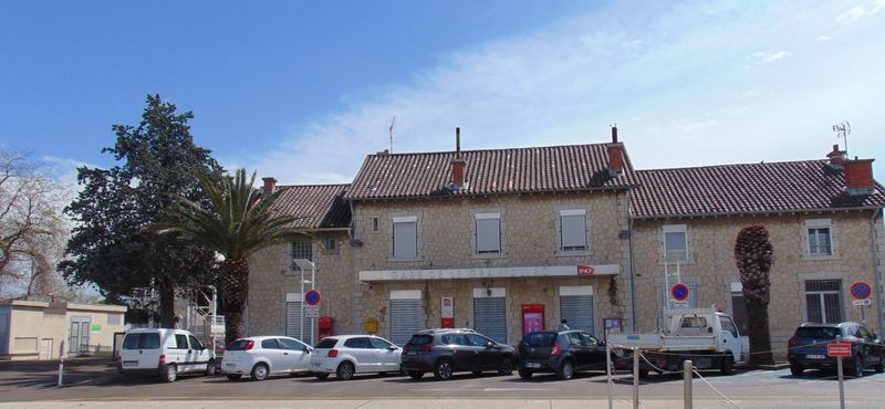 La gare du Grau du Roi ; n'ouvre que'en été
