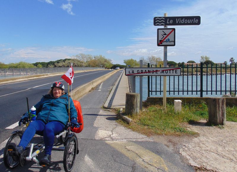 Arrivée à la grande Motte