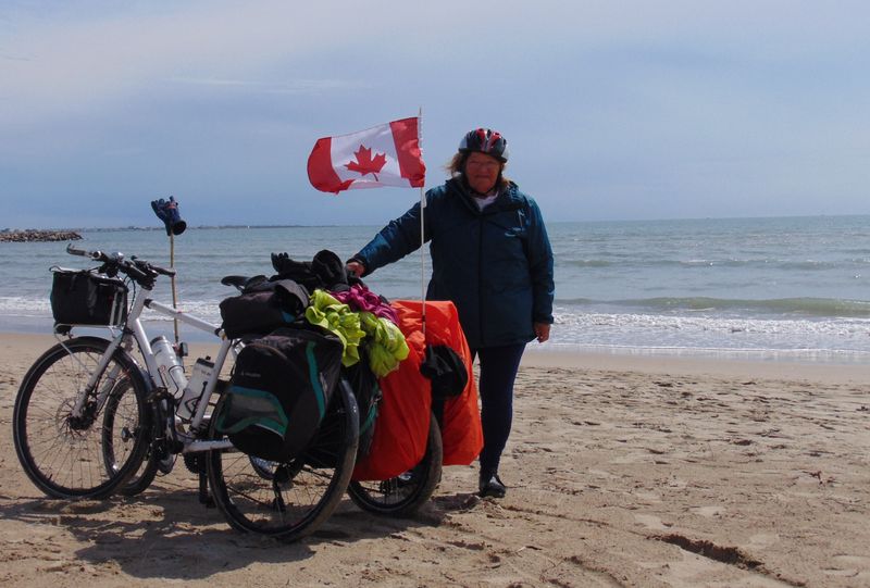 Mamie à la mer (La grande Motte 2019)