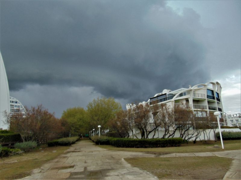 Orage sur La grande Motte