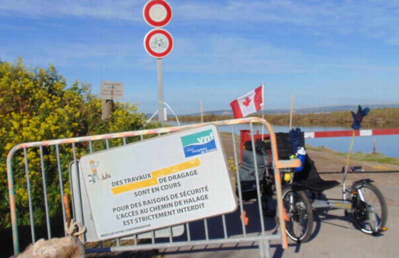 Canal du Rhône à Sète : qd on vous dit que ca ne passe pas ...