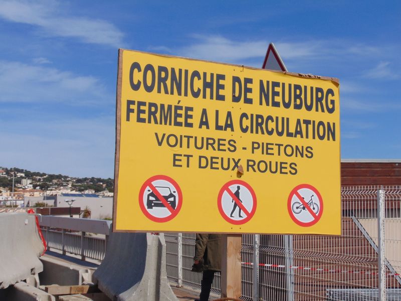 Voie verte fermée