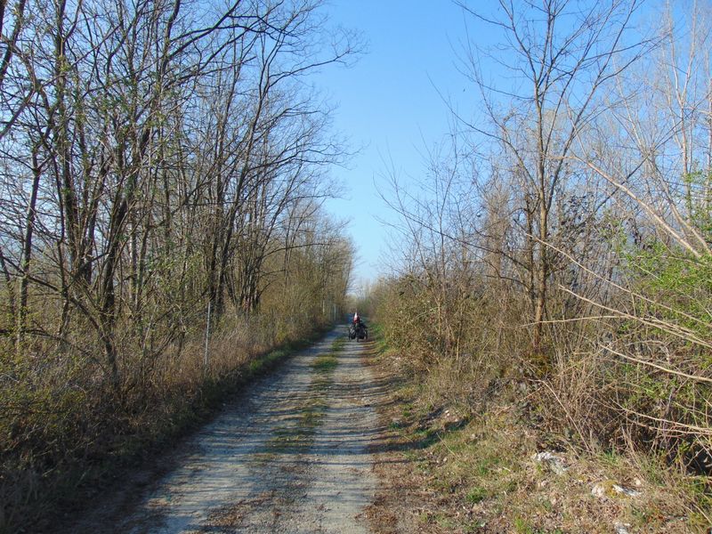Chemin de halage long de l'Isère Montmélian - Pontcharra