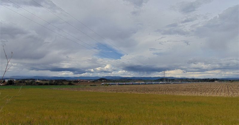 Vue sur le piémont Pyrénéen