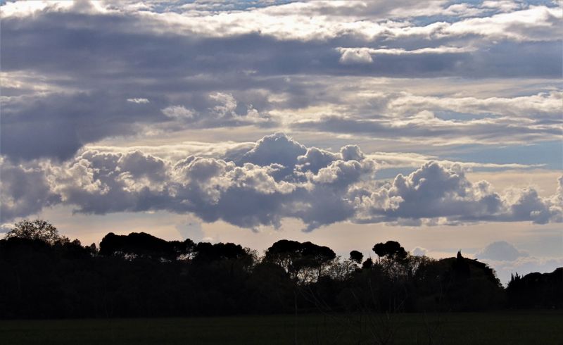 Gros nuages ..