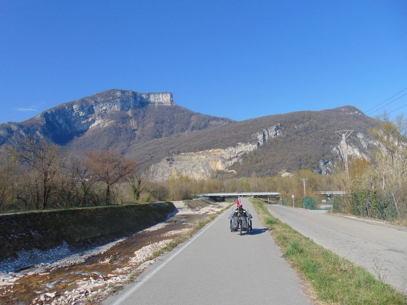 On repart, le vercors en toile de fond
