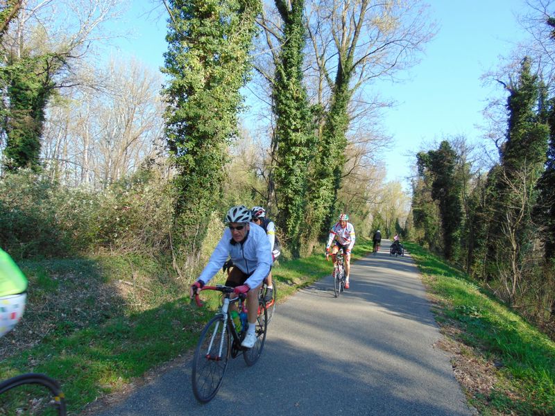 De nombreux cyclos sur la V 63, au sud de Grenoble