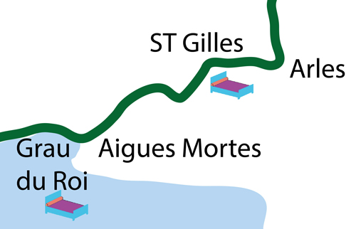 Sur ViaRhôna et eurosvélo 17 
