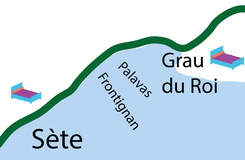 Sur ViaRhôna et eurosvélo 17 