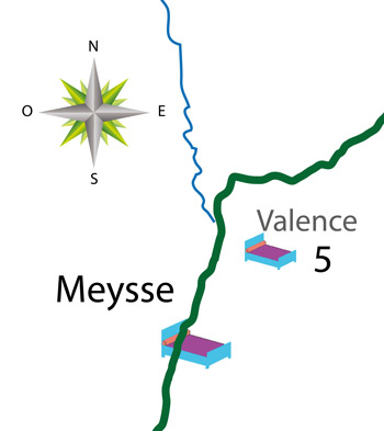Sur ViaRhôna et eurosvélo 17 